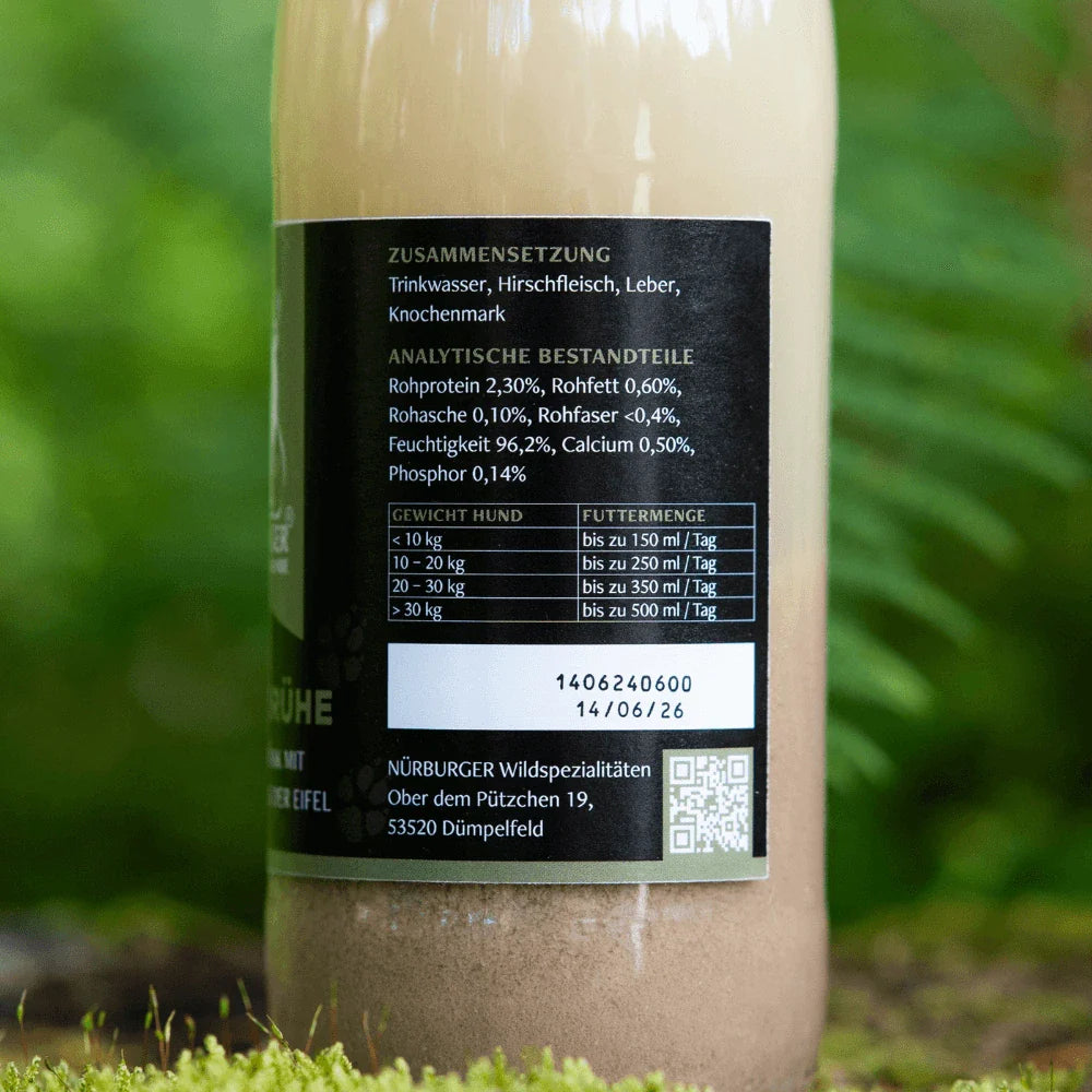 Nürburger Wildbrühe (Schweiz) - Wildbrühe aus der Eifel - Ohne Zusatzstoffe